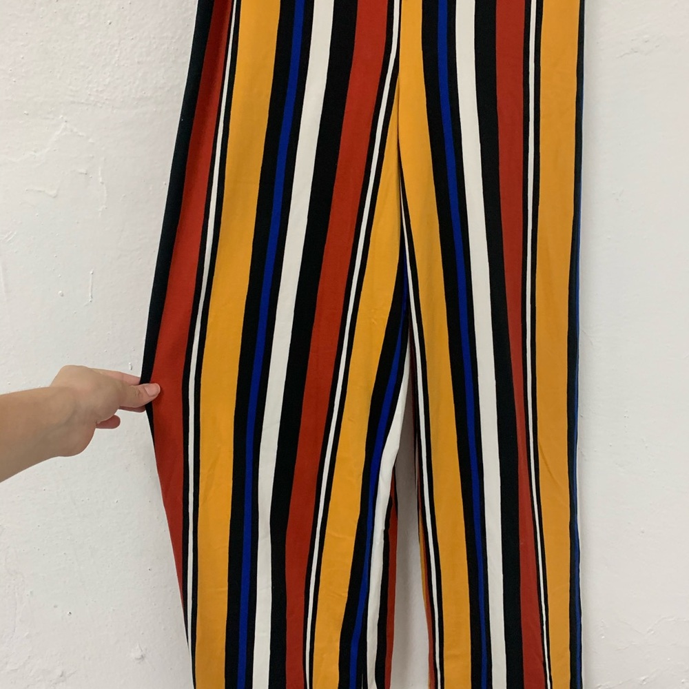 Striped Multi-Color Jumpsuit - Picture 2 of 3